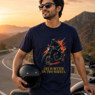 Biker T Shirt Motorcycle Graphic Design